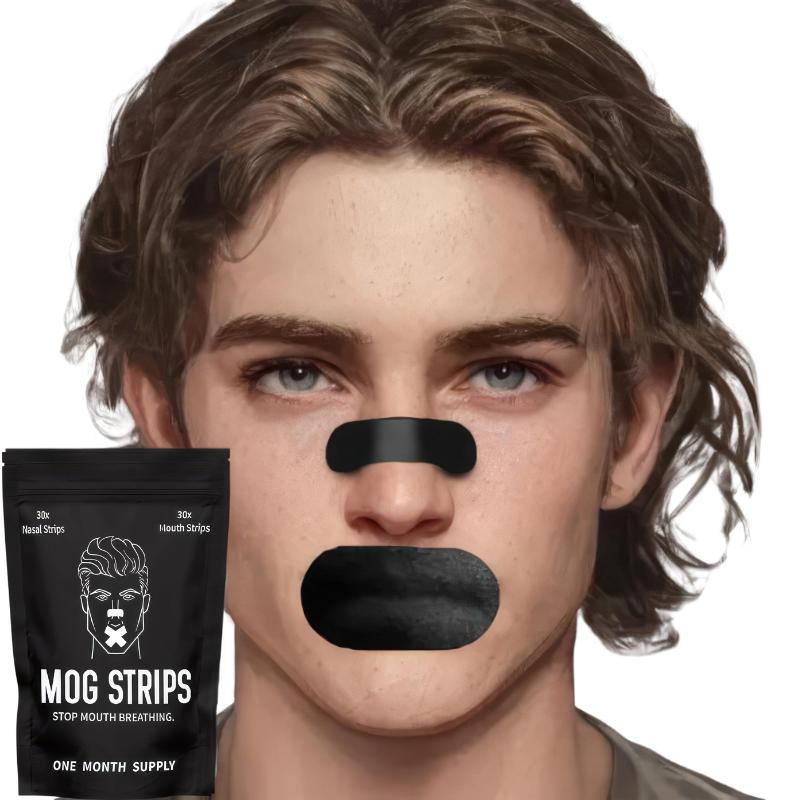 Mouth Strips + Nasal Strips (30 Day Supply)